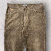 Wrangler Straight Fit Corduroy Trousers- W34 L32